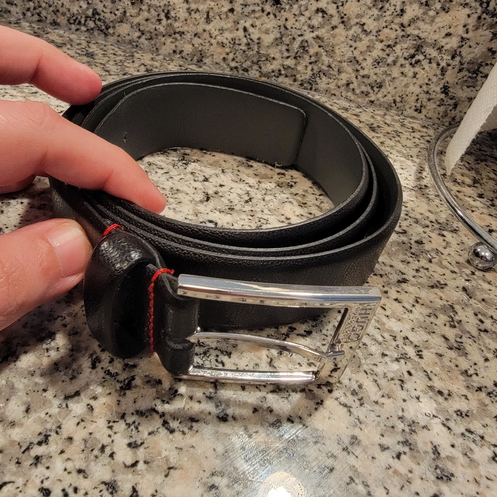 Hugo Boss Men's Cow Skin Belt